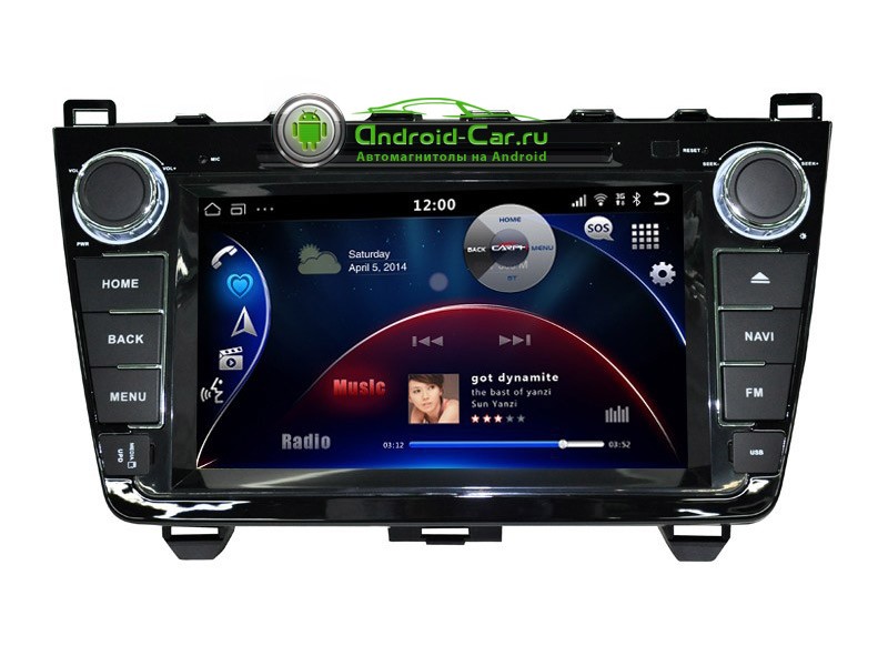 avtomagnitola Mazda6 new Android 44 Carit 800x600 - Ca-Fi. Штатное головное устройство на Android для Mazda 6 New Рестайлинг (чёрный лак)